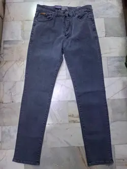 شلوار مردانه رنگلر راسته طرح ساده لی پنبه