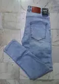 شلوار لی مردانه مدل اسپرت طرح زاپ زارا