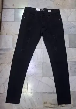 شلوار لی مردانه اسپرت زارا طرح زاپ