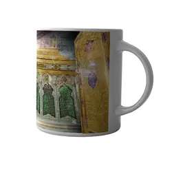ماگ چاپلینو با طرح صحن سرای حرم امام حسین (ع)  – M173