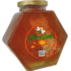 عسل دارویی گرده دار( یک و نیم کیلو)