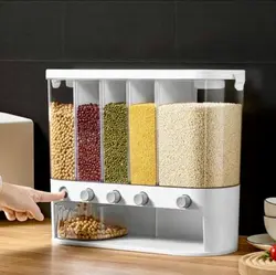 جاحبوبات 6 خانه منگو برای انواع حبوبات و برنج