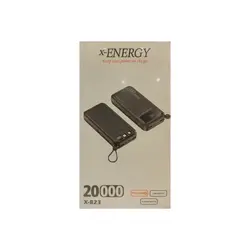 پاوربانک ایکس انرژی مدل X-823 ظرفیت 20000میلی آمپر ساعت
