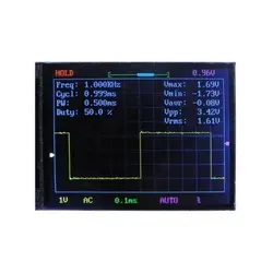 اسیلوسکوپ دیجیتال DSO138 دارای نمایشگر رنگیDSO138 digital oscilloscope with color display
