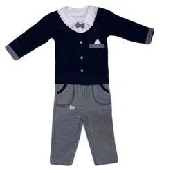 بلوز و شلوار پاپیون‌دار