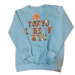 دورس دخترانه آبی پولکی