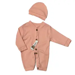 نوزادی سرهمی دو تکه با پارچه کبریتی