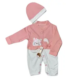 نوزادی سرهمی دو تکه با طرح گربه