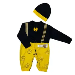 نوزادی سرهمی دو تکه طرح زنبوری