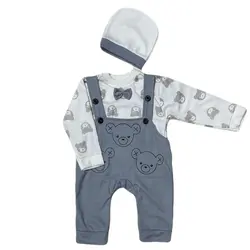 نوزادی سه تکه طرح خرسی