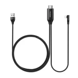 کابل انتقال تصویر لایتنینگ به HDMI مکدودو مدل Mcdodo CA-640 با طول 2 متر - دکتر موبایل