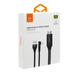 کابل انتقال تصویر لایتنینگ به HDMI مکدودو مدل Mcdodo CA-640 با طول 2 متر - دکتر موبایل