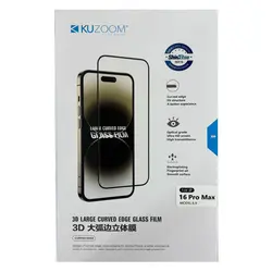 محافظ صفحه نمایش برند Kuzoom مدل iPhone 16 Pro Max - دکتر موبایل