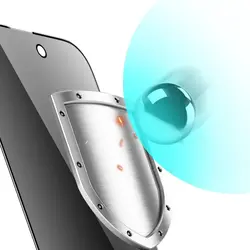 محافظ صفحه نمایش حریم خصوصی گرین لاین مدل 9H Steve privacy مناسب برای گوشی موبایل اپل iphone 16 pro - دکتر موبایل