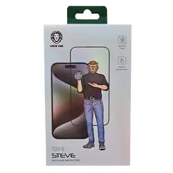 محافظ صفحه نمایش گرین لاین مدل 9H STEVE مناسب برای گوشی موبایل اپل IPhone 13/13 pro/14 - دکتر موبایل