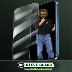 محافظ صفحه نمایش گرین لاین مدل 9H STEVE مناسب برای گوشی موبایل اپل IPhone 13/13 pro/14 - دکتر موبایل