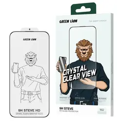 محافظ صفحه نمایش گرین لاین مدل 9H steve مناسب برای گوشی موبایل اپل iphone 16 pro - دکتر موبایل