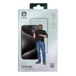 محافظ صفحه نمایش گرین لاین مدل 9H Steve مناسب برای گوشی موبایل اپل iphone 16/15 - دکتر موبایل