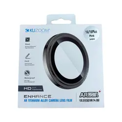 محافظه شیشه دوربین iPhone 16 Pro max/16 Pro برند kuzoom - دکتر موبایل