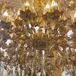 لوستر 20 شعله شاهان تک مدل آرامیس