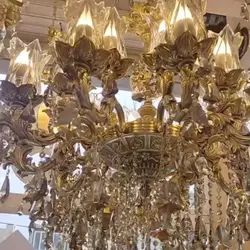 لوستر 20 شعله شاهان تک مدل آرامیس