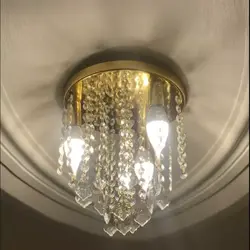 لوستر سقفی شاهان تک مدل آبشار 2