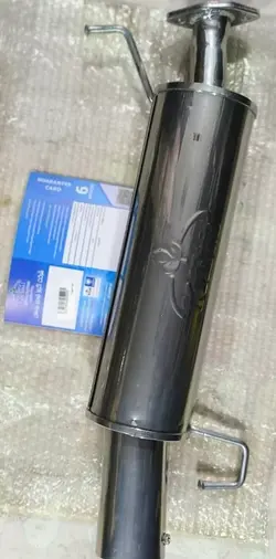 منبع اگزوز اسپرت تیبا۲ و کوییک سایلنسر دار آماده نصب رضا مشهد