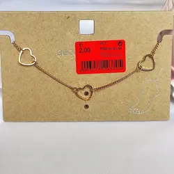 پابند طرح قلب طلایی - فروشگاه زرمیس