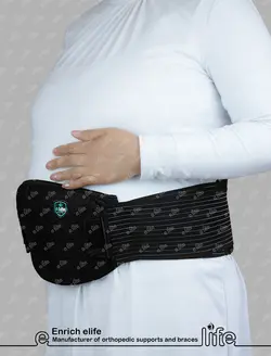 شکم بند کمربند قابل تنظیم بارداری • ای لایف