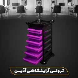 ترولی آرایشگاهی آذین