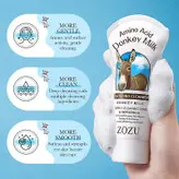 فوم شستشوی صورت سفید کننده آمینو اسید و شیر الاغ