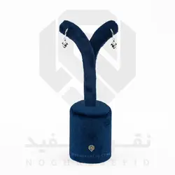 گوشواره نقره عیار 925 خارجی کد WSJ0061 طرح پاندا | نقره سفید