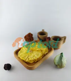 آناناس طبیعی خشک تاپ ترد - میوه خشک