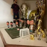 زمین چمن فوتبال کلکسیونی مخصوص اکشن فیگور فوتبالی ساکروی هوجی تویز