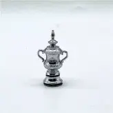 ماکت  کاپ جام قهرمانی لیگ برتر انگلیس و جام حذفی انگلستان مخصوص کلکسیون های فوتبالی برند ساکروی