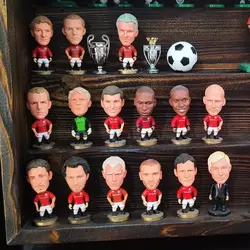 مجموعه فیگورهای منچستریونایتد 1998 با کاپ و توپ کلکسیونی برند ساکروی