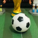 توپ فوتبال دستی خارجی اعلا سفید و سیاه