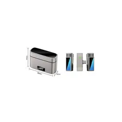 میکروفن بی سیم دو فرستنده جی ماری Jmary MW-15 با پورت Type-C