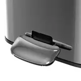 سطل 28 لیتر استیل پدال دار کد 853 ترونی