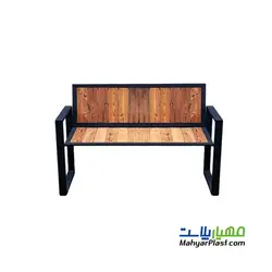 نیمکت پشتی‌دار کدA103 - مهیار پلاست