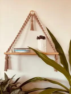 شلف مکرومه و چوب 230E940