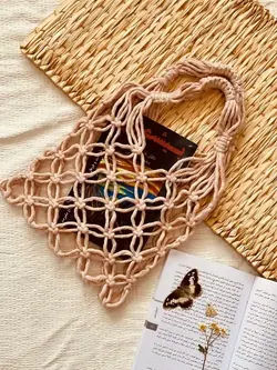 ساک خرید مکرومه لوزی 230E1825