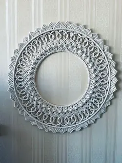 آینه مکرومه مدل بیکری 180E305