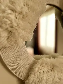 آینه مکرومه و رافیا مدل تدی 60E303