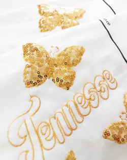 تیشرت سه پروانه پولکی