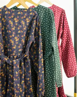 پیراهن نوجوان دخترانه لینن