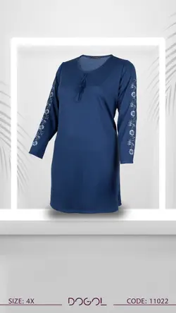 تونیک زنانه آستین گلدوزی