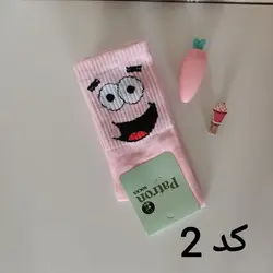 جوراب ساق بلند فانتزی با طرح های کارتونی