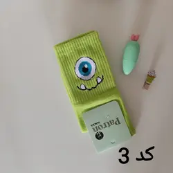 جوراب ساق بلند فانتزی با طرح های کارتونی