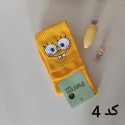 جوراب ساق بلند فانتزی با طرح های کارتونی